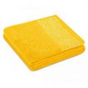 AmeliaHome Ręcznik bawełniany BELLIS 70x130 żółty