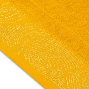 AmeliaHome Ręcznik bawełniany BELLIS 70x130 żółty