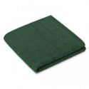 AmeliaHome Ręcznik bawełniany RUBRUM 50x90 butelkowa zieleń