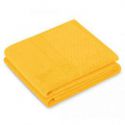 AmeliaHome Ręcznik bawełniany RUBRUM 70x130 żółty