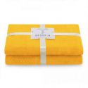 AmeliaHome Komplet ręczników bawełnianych RUBRUM 50x90 + 70x130 żółty