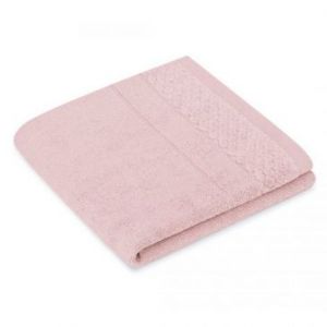 AmeliaHome Ręcznik bawełniany RUBRUM 50x90 pudrowy róż