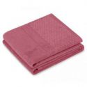 AmeliaHome Ręcznik bawełniany RUBRUM 70x130 różowy