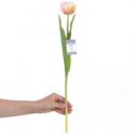 AmeliaHome Sztuczne kwiaty bukiet tulipanów 10 szt. TULIPI pudrowy róż