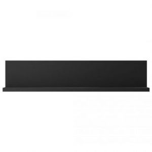 Hakano Półka wisząca ścienna NOCTURNE 32x150x24 styl klasyczny czarny