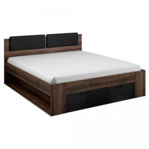 Hakano Klasyczne łóżko drewniane ORATORIO 186x205 kolor...