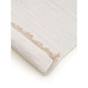 Benuta Dywan bawełniany krótkowłosy styl minimalistyczny TOM 60x100 biały