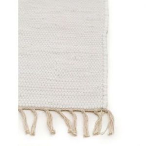 Benuta Dywan bawełniany krótkowłosy styl minimalistyczny TOM 70x120 biały