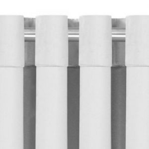Homede Zasłona VILA velvetowa na srebrnych przelotkach 530x175 beżowa 