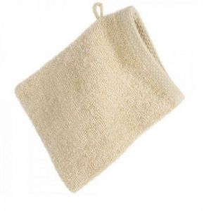 Ręcznik bawełniany frotte GŁADKI 16X21 beżowy