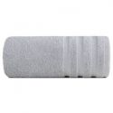 Ręcznik bawełniany z bordiurą VITO 50X90 srebrny