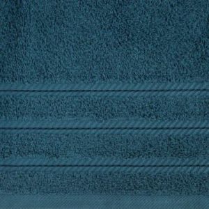 Ręcznik bawełniany z bordiurą VITO 50X90 c. niebieski