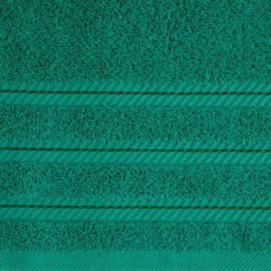 Ręcznik bawełniany z bordiurą VITO 70X140 c. zielony