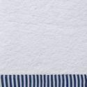 Komplet ręczników bawełnianych z roślinnym wzorem KOS 50x90 + 70x140 biały