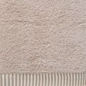 Komplet ręczników bawełnianych z roślinnym wzorem KOS 50x90 + 70x140 beżowy