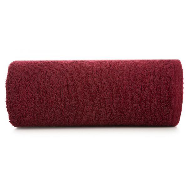 Ręcznik bawełniany frotte GŁADKI 16X21 bordowy