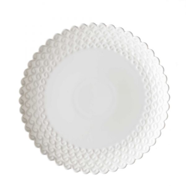 La Porcellana Bianca Zestaw 6 talerzy obiadowych Momenti 26 cm biały