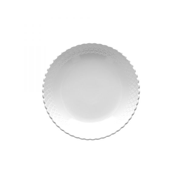 La Porcellana Bianca Zestaw 6 talerzy do zupy Momenti 24 cm biały