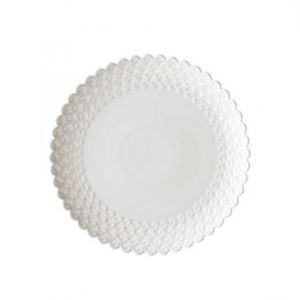 La Porcellana Bianca Zestaw 6 talerzyków do ciasta Momenti 18 cm biały