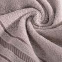 Ręcznik bawełniany z bordiurą KORAL 70X140 pudrowy