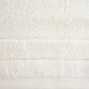 Ręcznik kąpielowy frotte z welwetową bordiurą DAMLA 50X90 kremowy