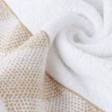 Ręcznik bawełniany z bordiurą BLANCA 70X140 biały