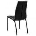ACTONA Krzesło do jadalni CALIPSO styl nowoczesny czarne