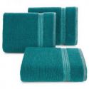 Ręcznik bawełniany frotte z bordiurą FILON10 50X90 turkusowy
