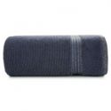 Ręcznik bawełniany frotte z bordiurą FILON09 30X50 granatowy