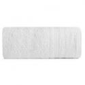 Ręcznik bawełniany z ozdobną bordiurą ELMA 50X90 biały