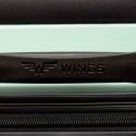 Wings Lovebird Średnia walizka podróżna ABS M czarna