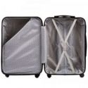 Wings Średnia walizka podróżna na kółkach z ABS M ciemnoszara