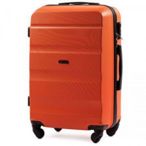 Wings Lovebird Średnia walizka podróżna ABS M pomarańczowa
