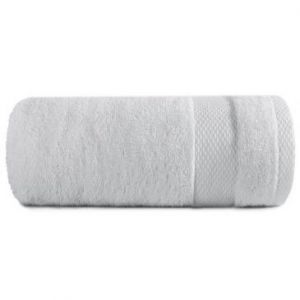 Ręcznik kąpielowy z bawełny LORITA 50X90 srebrny