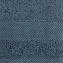 Ręcznik kąpielowy z bawełny LORITA 70X140 ciemnoniebieski