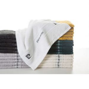 Ręcznik bawełniany Pierre Cardin bordiura z logo 30X50 ciemny turkusowy