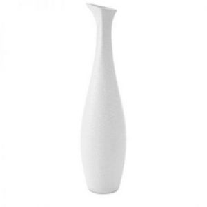 Wazon ceramiczny wysoki wąski RISO 15X15X60 biały