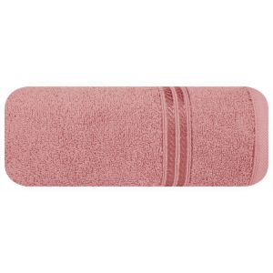 Ręcznik klasyczny bawełna frotte LORI 30X50 liliowy
