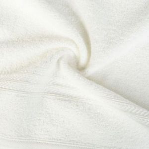 Ręcznik klasyczny bawełna frotte LORI 30X50 kremowy