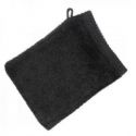 Jednokolorowy ręcznik frotte GADKI 16X21 czarny
