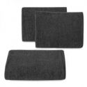 Jednokolorowy ręcznik frotte GADKI 50X90 czarny
