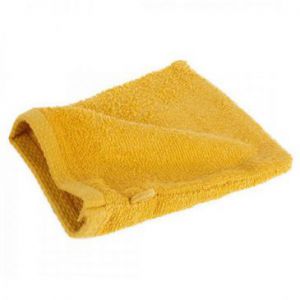 Jednokolorowy ręcznik frotte GADKI 16X21 musztardowy