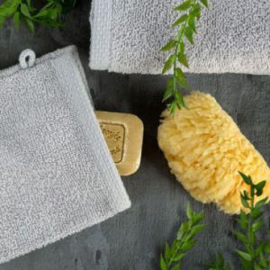 Jednokolorowy ręcznik frotte GADKI 16X21 musztardowy