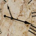Zegar ścienny cyfry rzymskie 40X7X40 beżowy