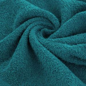 Jednokolorowy ręcznik frotte GADKI 30X50 ciemny turkusowy