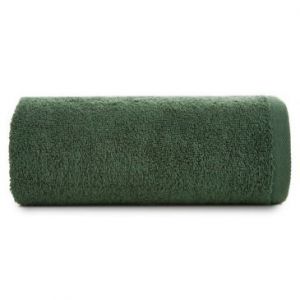 Jednokolorowy ręcznik frotte GADKI 30X50 ciemny zielony
