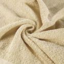 Jednokolorowy ręcznik frotte GADKI 100X150 beżowy