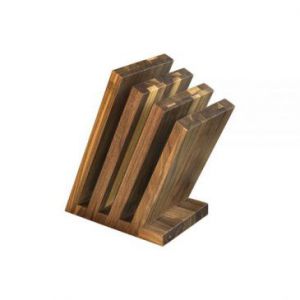 Artelegno 4-elementowy blok magnetyczny z drewna orzechowego