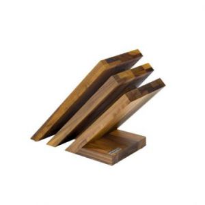 Artelegno 3-elementowy blok magnetyczny z drewna orzechowego