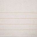 Ręcznik bawełniany zdobioną błyszczącą nicią DALI 70X140 kremowy